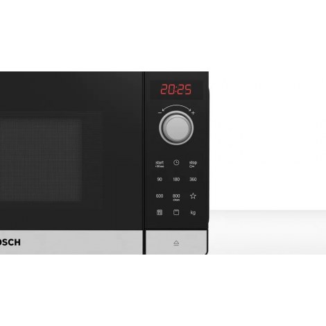 Bosch | FEL023MS2 | Microwave oven Serie 2 | Free standing | 20 L | 800 W | Grill | Black - 2